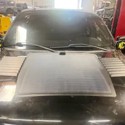 Ford F-150 Raptor (2004-2014) Lensun 85W Hood Flexible Solar Panel Complete Kit