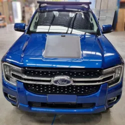 Ford Ranger & Raptor (2022-Present) Lensun 75W Hood/Bonnet Solar Panel Complete Kit